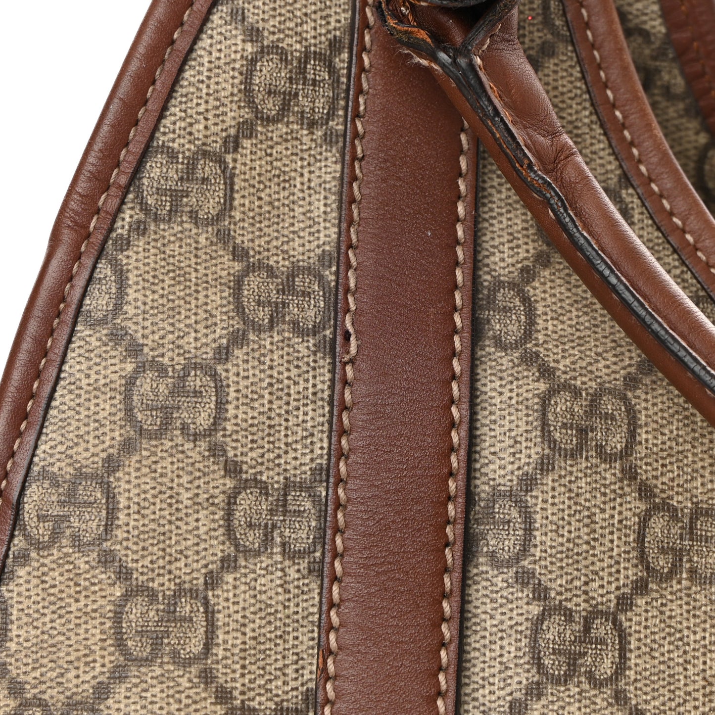 GG Plus Monogram Large Joy Shoulder Bag Brown