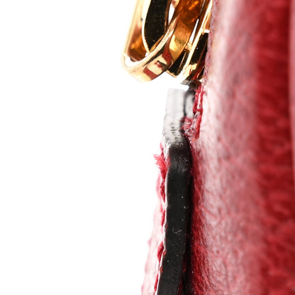Gucci GG Supreme Monogram Flora Web Mini Ophidia Shoulder Bag Red 13 of 14