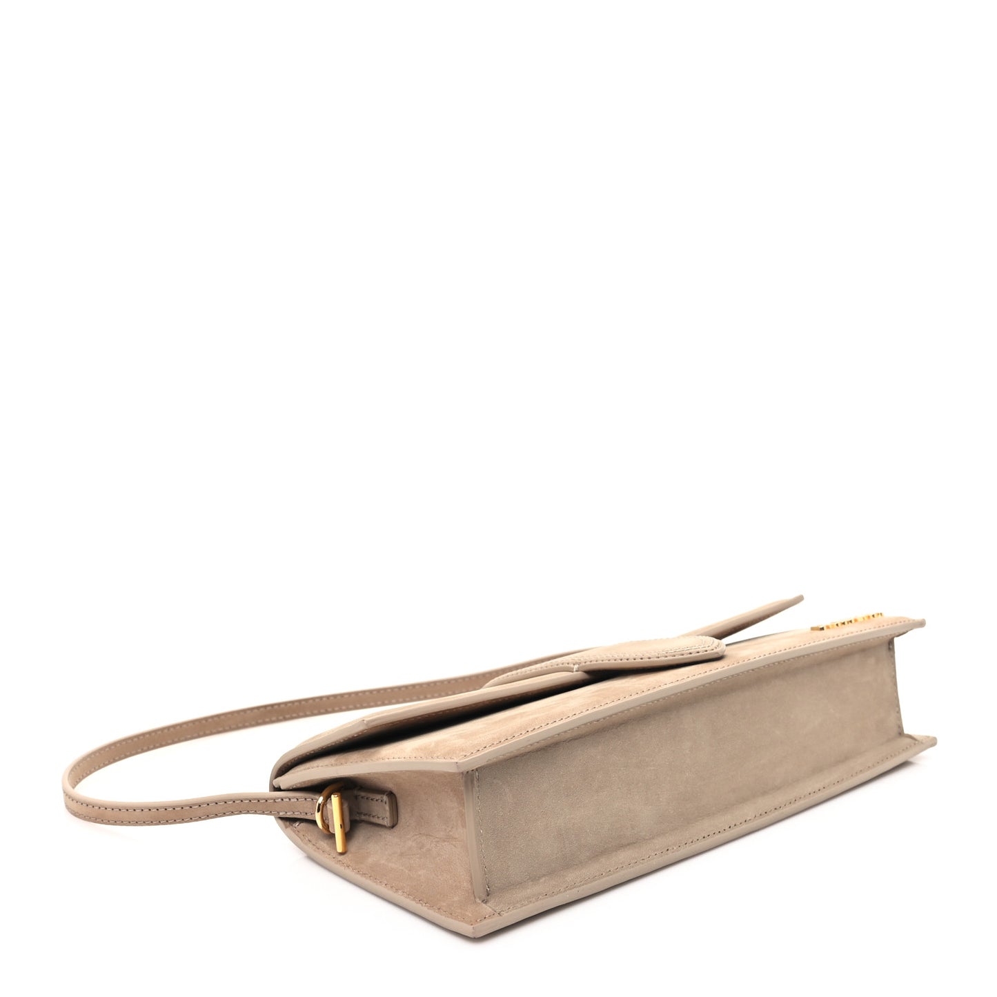 Suede Le Bambino Long Dark Beige