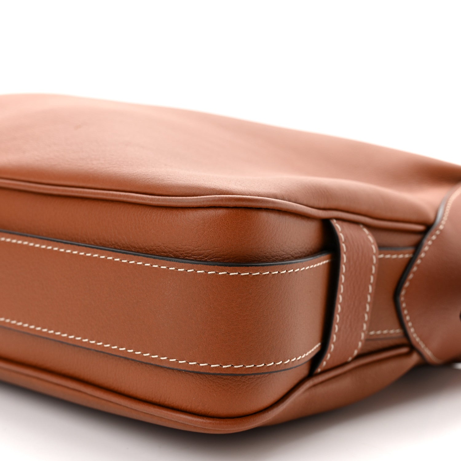 Celine Supple Calfskin Medium Romy Shoulder Bag Tan 11 of 11