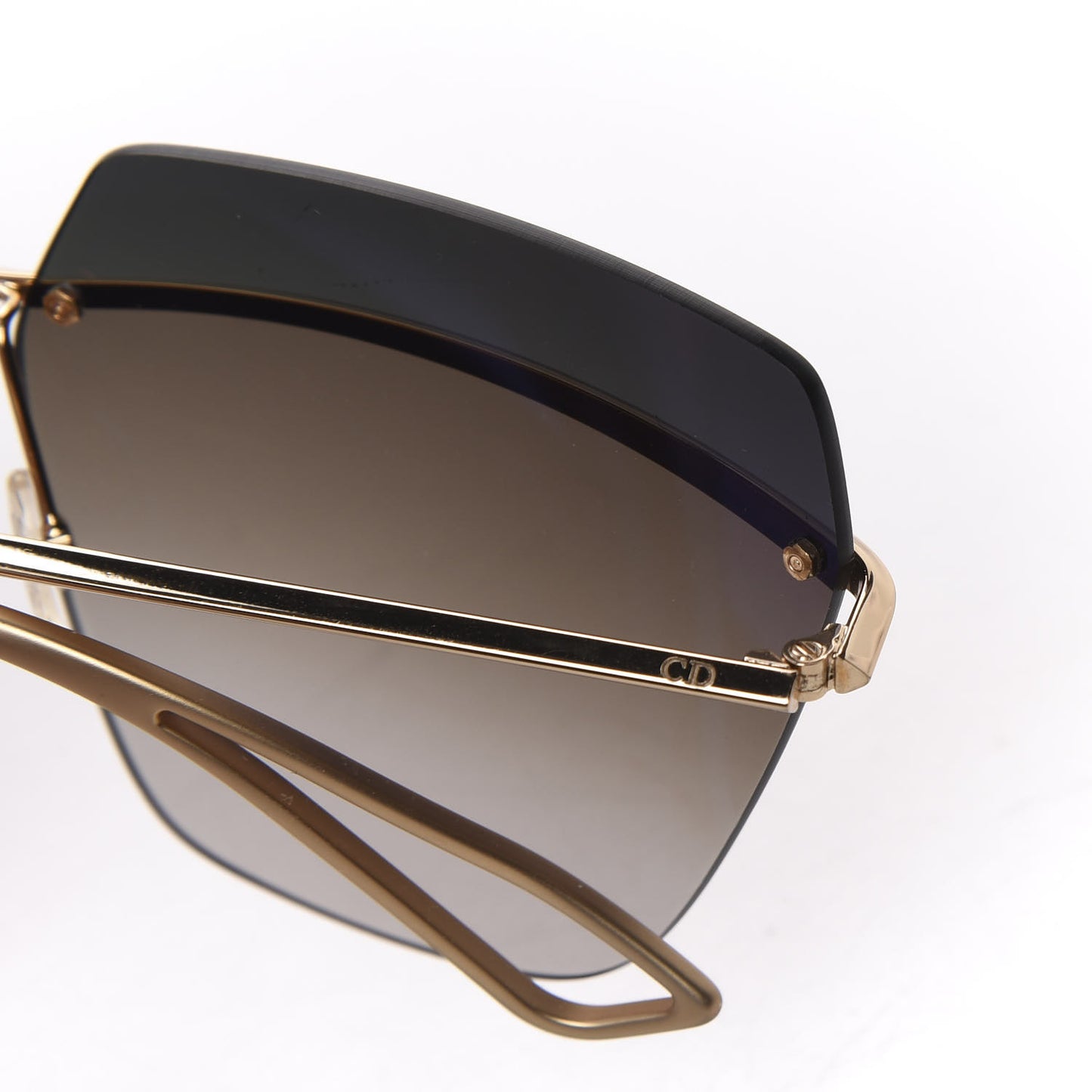 Metal DiorMetallic Sunglasses Grey Copper