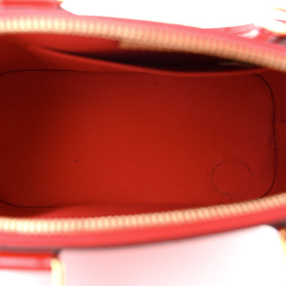 Louis Vuitton Vernis Alma BB Pomme D'Amour 5 of 9