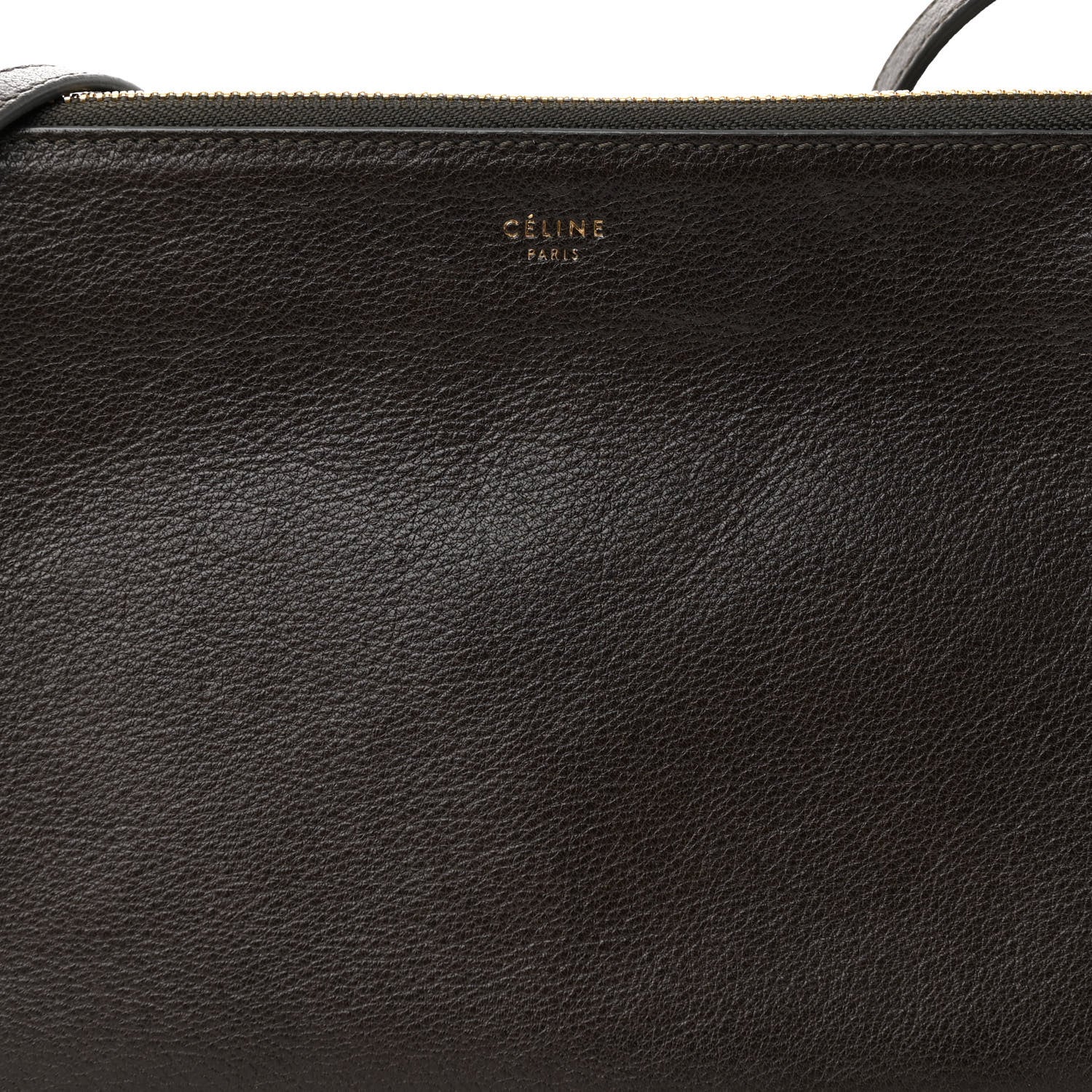 Celine Liege Calfskin Small Trio Crossbody Bag Brown 9 of 11