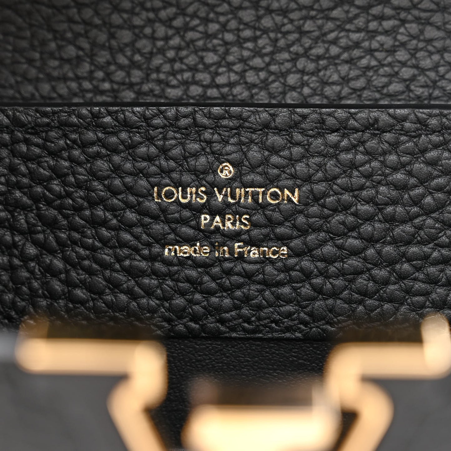Taurillon Mini Capucines Black