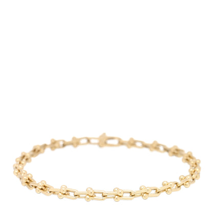 Tiffany 18K Yellow Gold Micro HardWear Link Bracelet 1 of 3