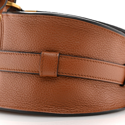Chloe Calfskin Mini Marcie Round Crossbody Bag Tan 10 of 11