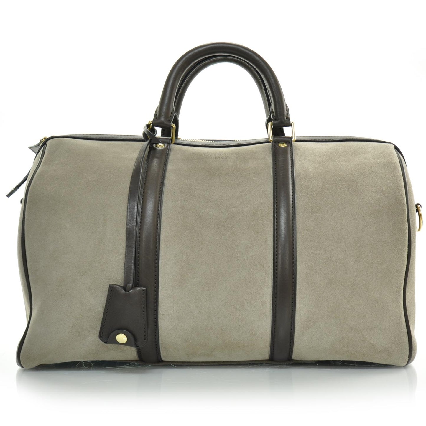 Suede Calfskin SC Bag Beige