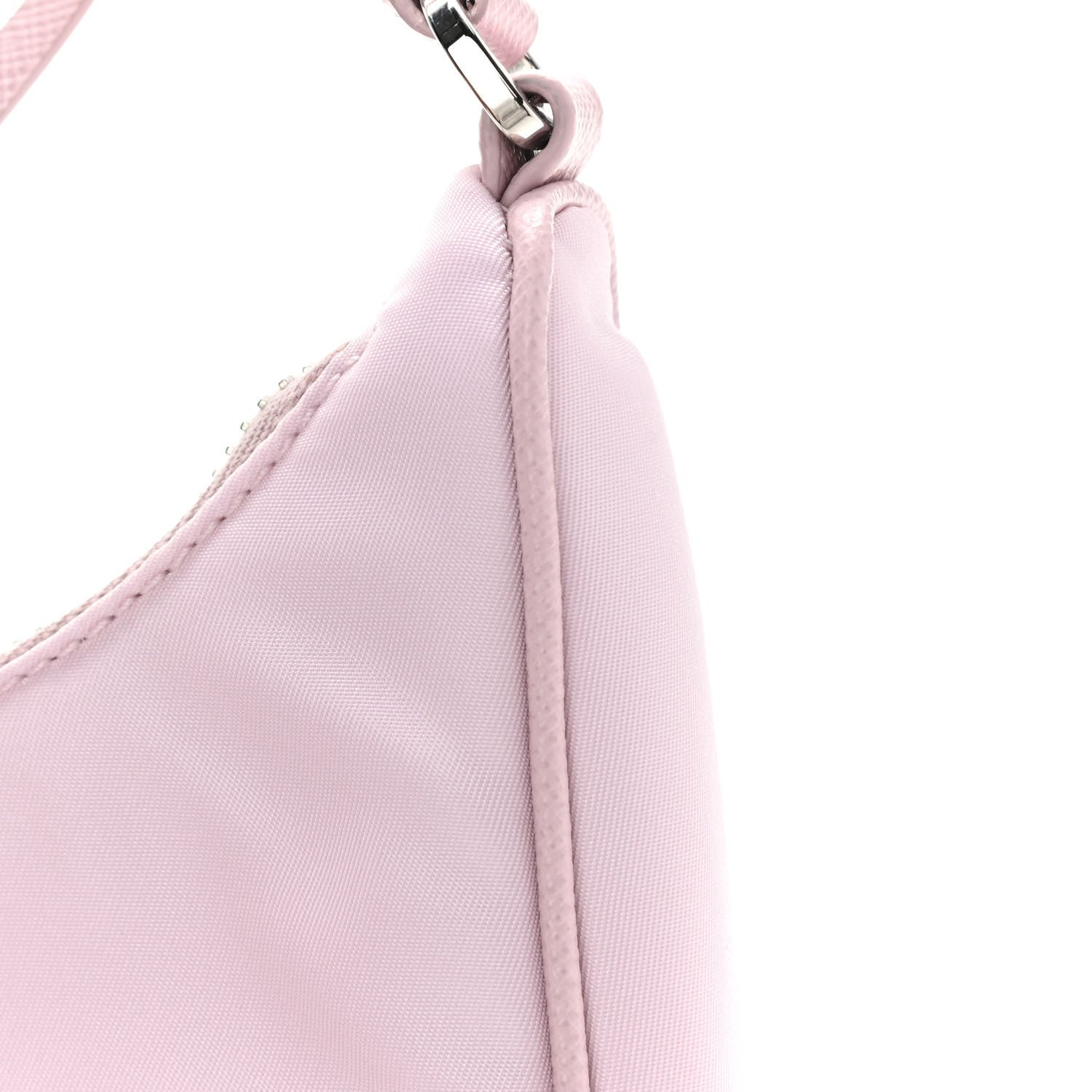 Prada Re-Nylon Saffiano Mini Re-Edition 2005 Bag Alabastro 11 of 12