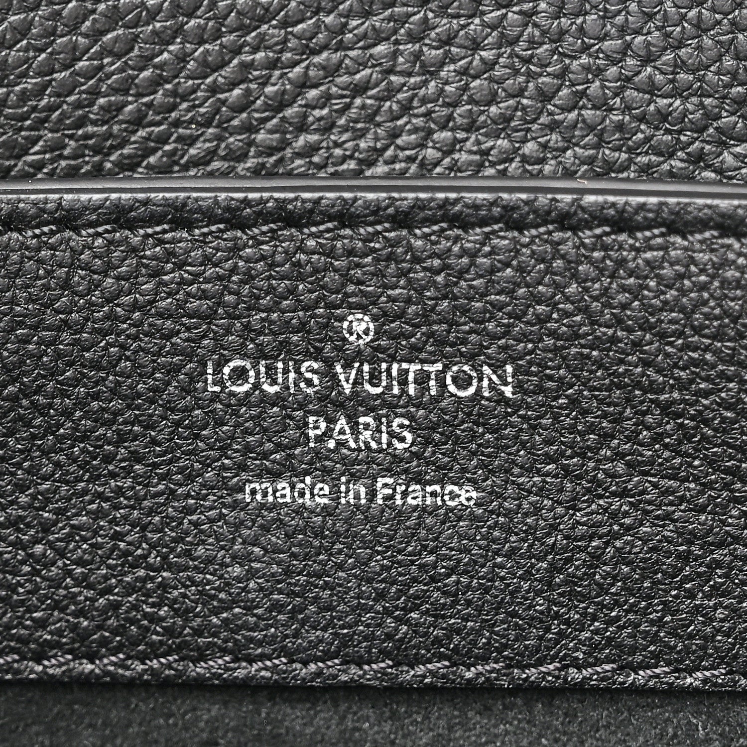 Louis Vuitton Calfskin Lockme Mini Backpack Black 6 of 9