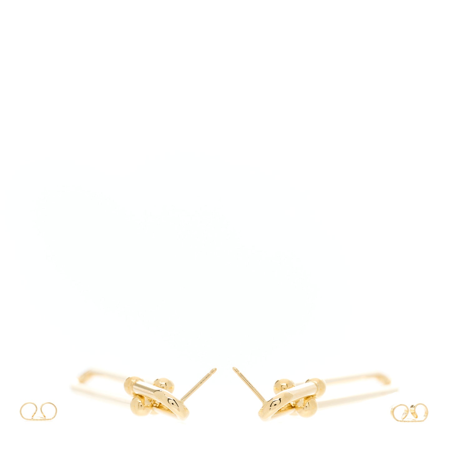 18K Yellow Gold HardWear Double Long Link Earrings