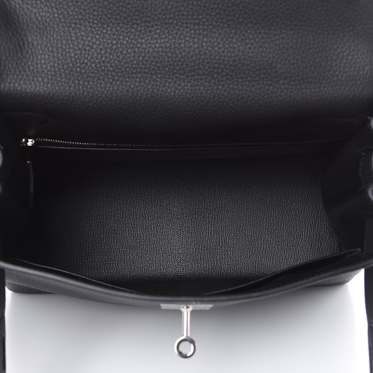 Hermes Togo Kelly Retourne 28 Black 8 of 32