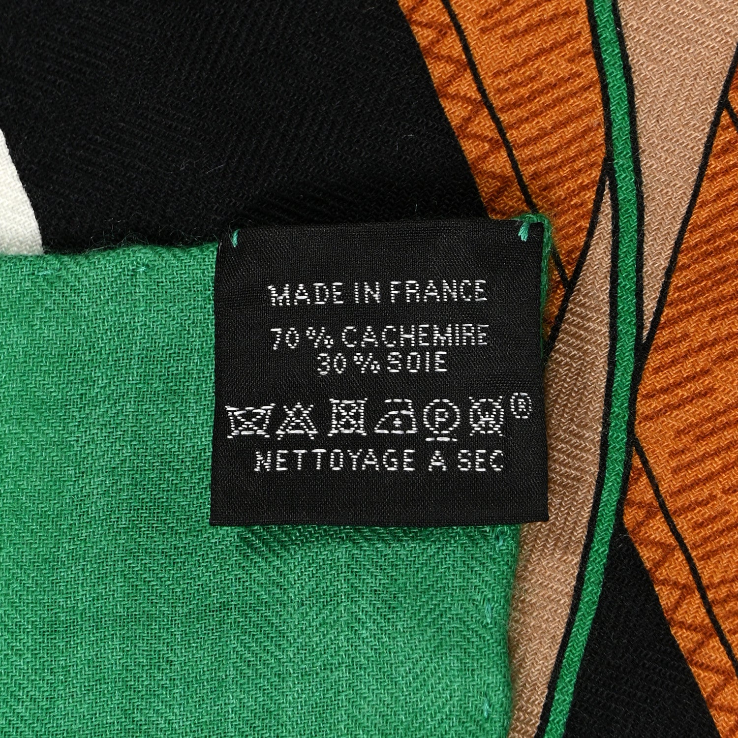 Hermes Cashmere Silk Eperon D'Or Shawl 140 3 of 3