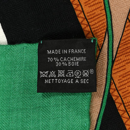 Hermes Cashmere Silk Eperon D'Or Shawl 140 3 of 3