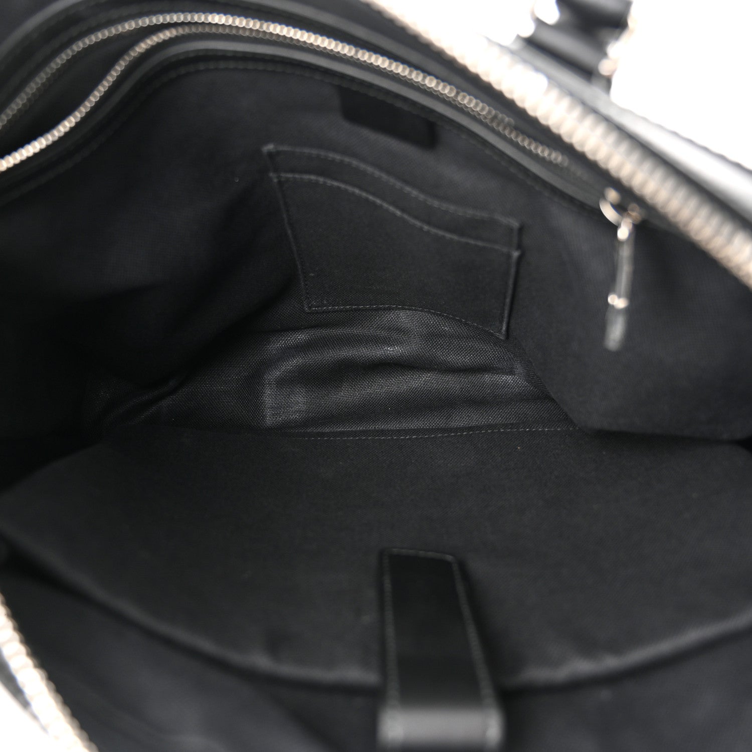 Gucci GG Supreme Monogram Appia Calfskin Web Briefcase Black 5 of 10