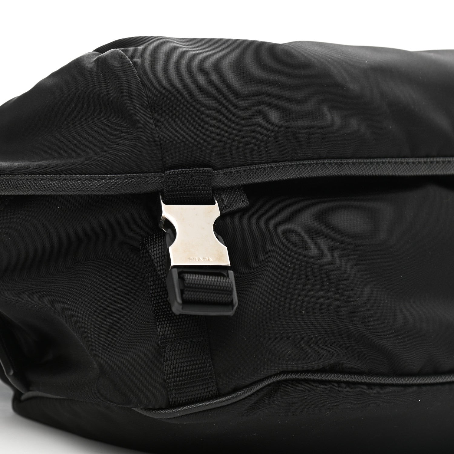 Prada Nylon Tessuto Montagna Messenger Bag Black 9 of 10