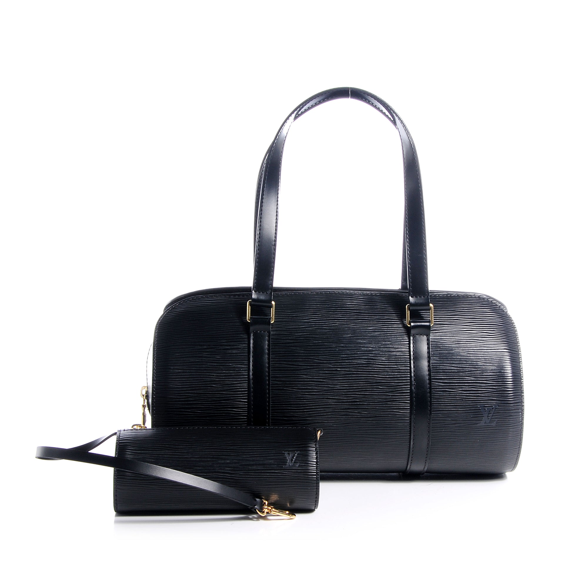 Louis Vuitton Epi Soufflot Black 7 of 7