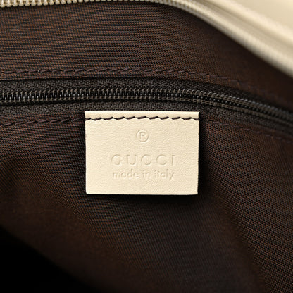 Gucci Monogram Medium Flat Messenger Bag Off White 5 of 9