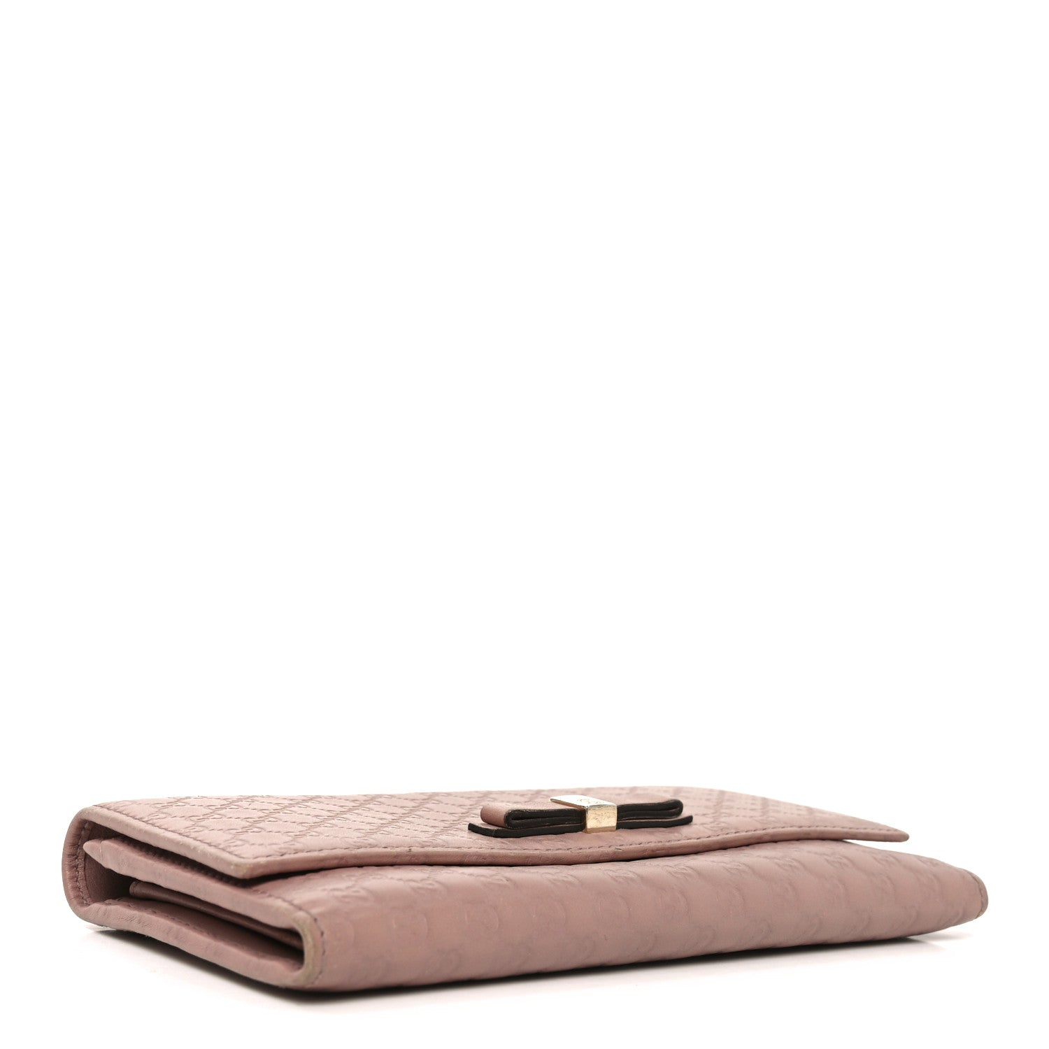 Gucci Microguccissima Bow Continental Wallet Soft Pink 4 of 9