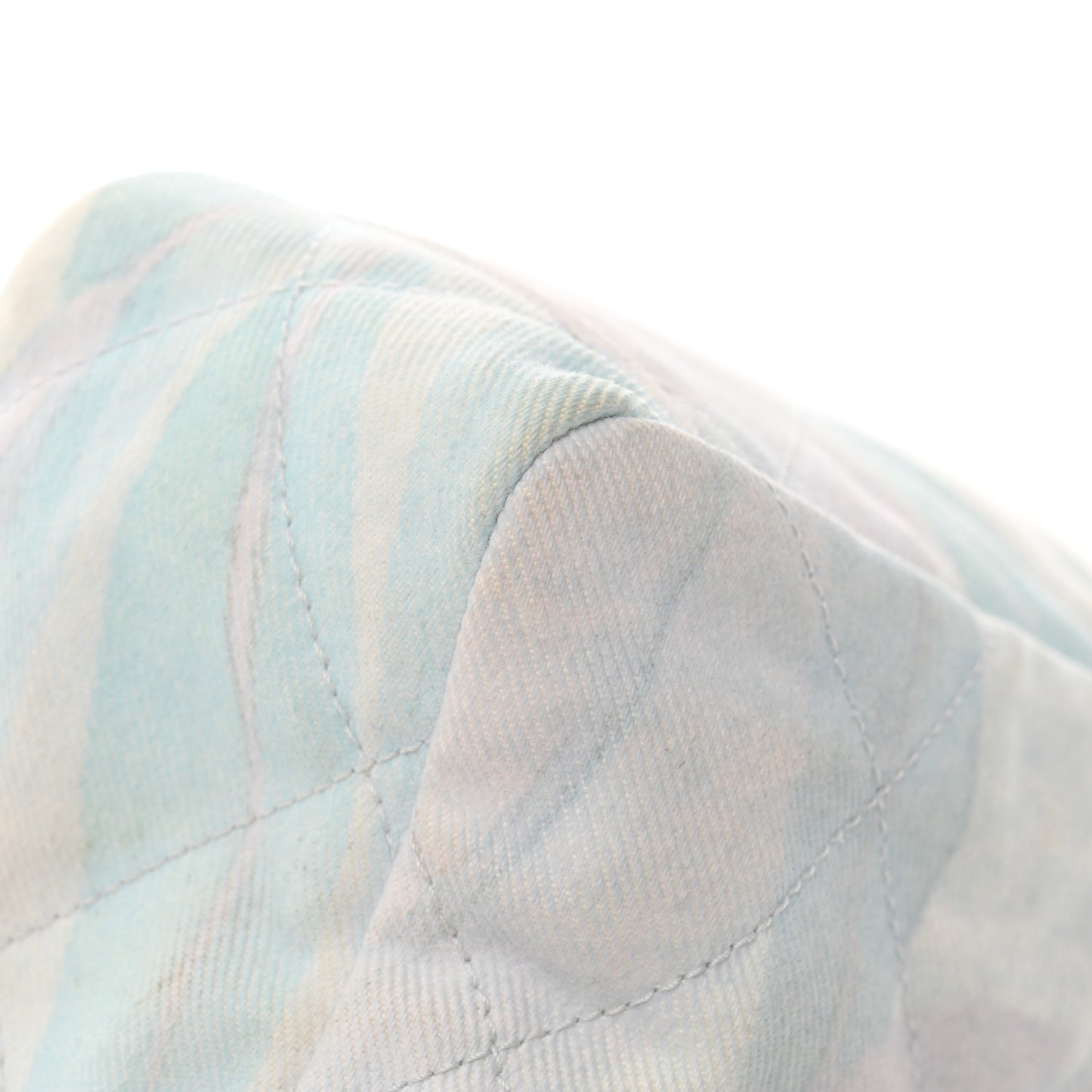 Canvas Quilted Jungle Jeans Flap White Multicolor