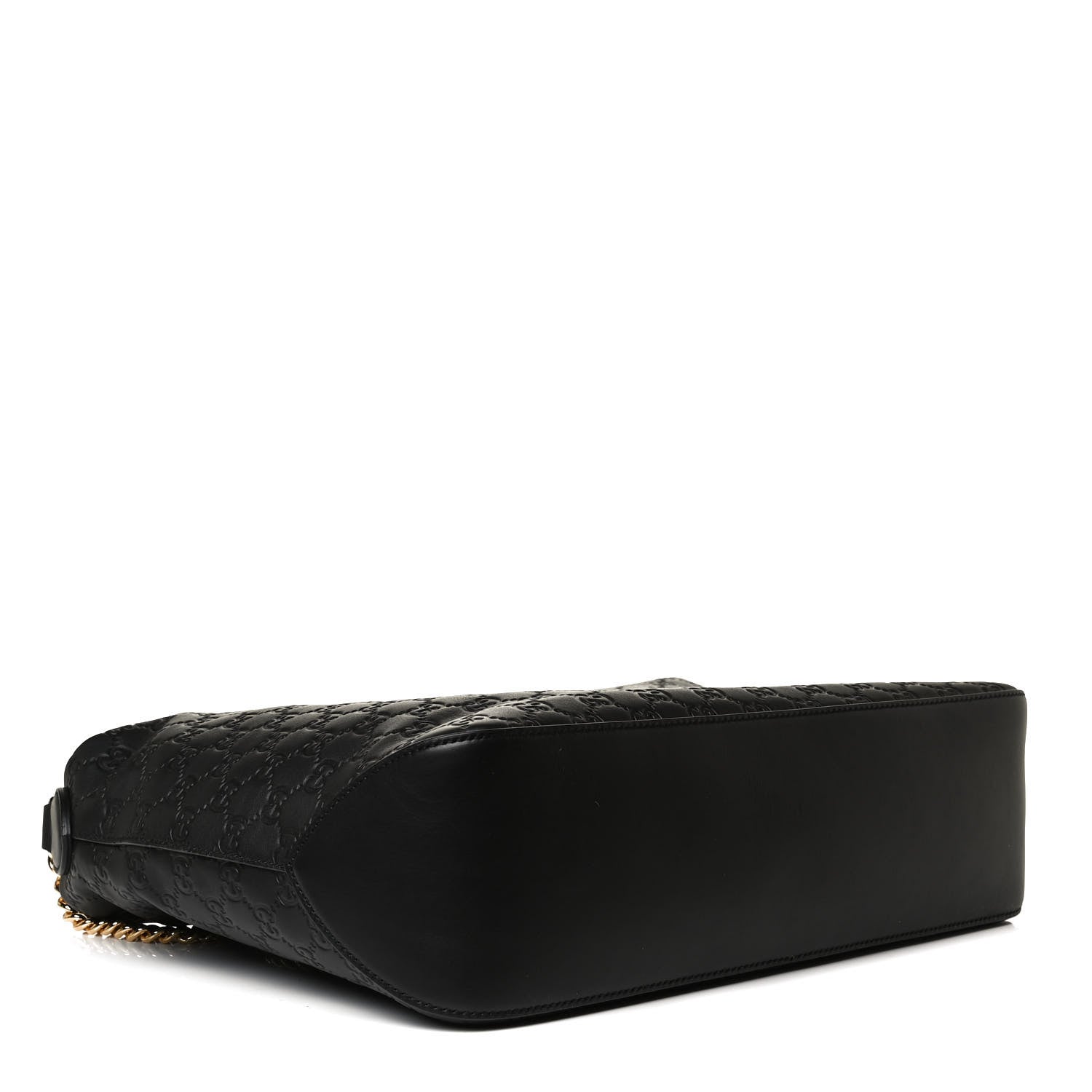 Gucci Guccissima Signature Large Linea A Hobo Black 4 of 13