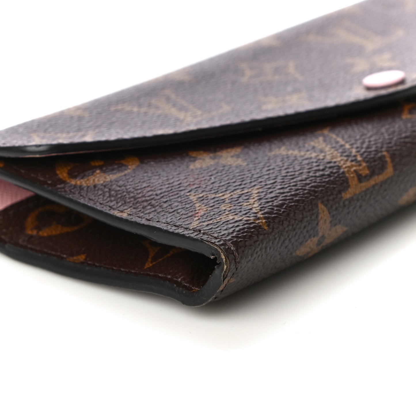 Monogram Josephine Wallet Rose Ballerine