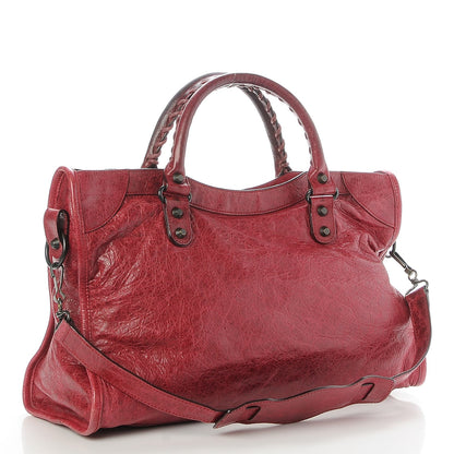 Balenciaga Agneau Classic Hardware City Pourpre 4 of 10