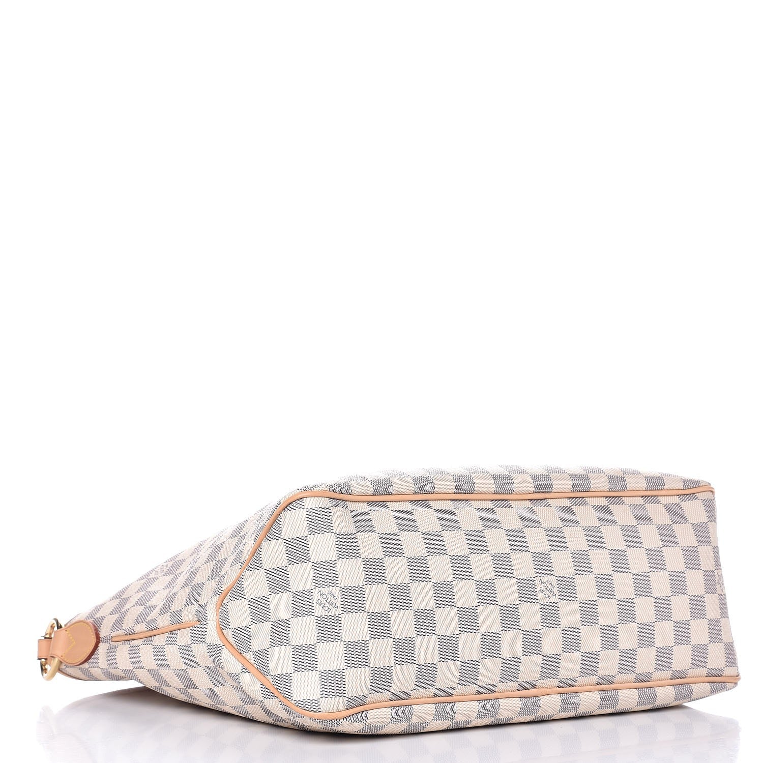 Louis Vuitton Damier Azur Delightful MM Rose Ballerine 4 of 8