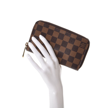 Louis Vuitton Damier Ebene Zippy Compact Wallet 2 of 6