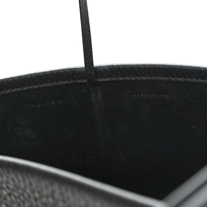 The Row Grained Calfskin Medium N/S Park Tote Black 6 of 9