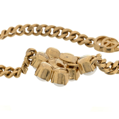 Gucci Pearl GG Marmont Bracelet Aged Gold Pearl Cream 4 of 4