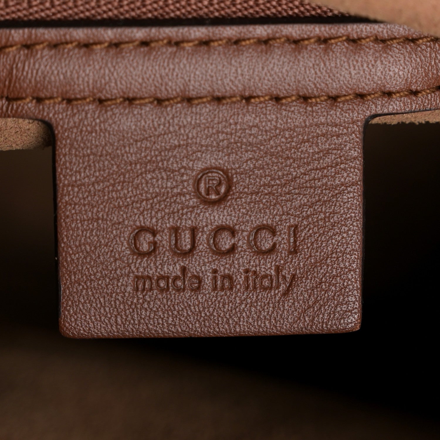 Gucci GG Supreme Monogram Large Linea A Hobo Light Brown 6 of 11