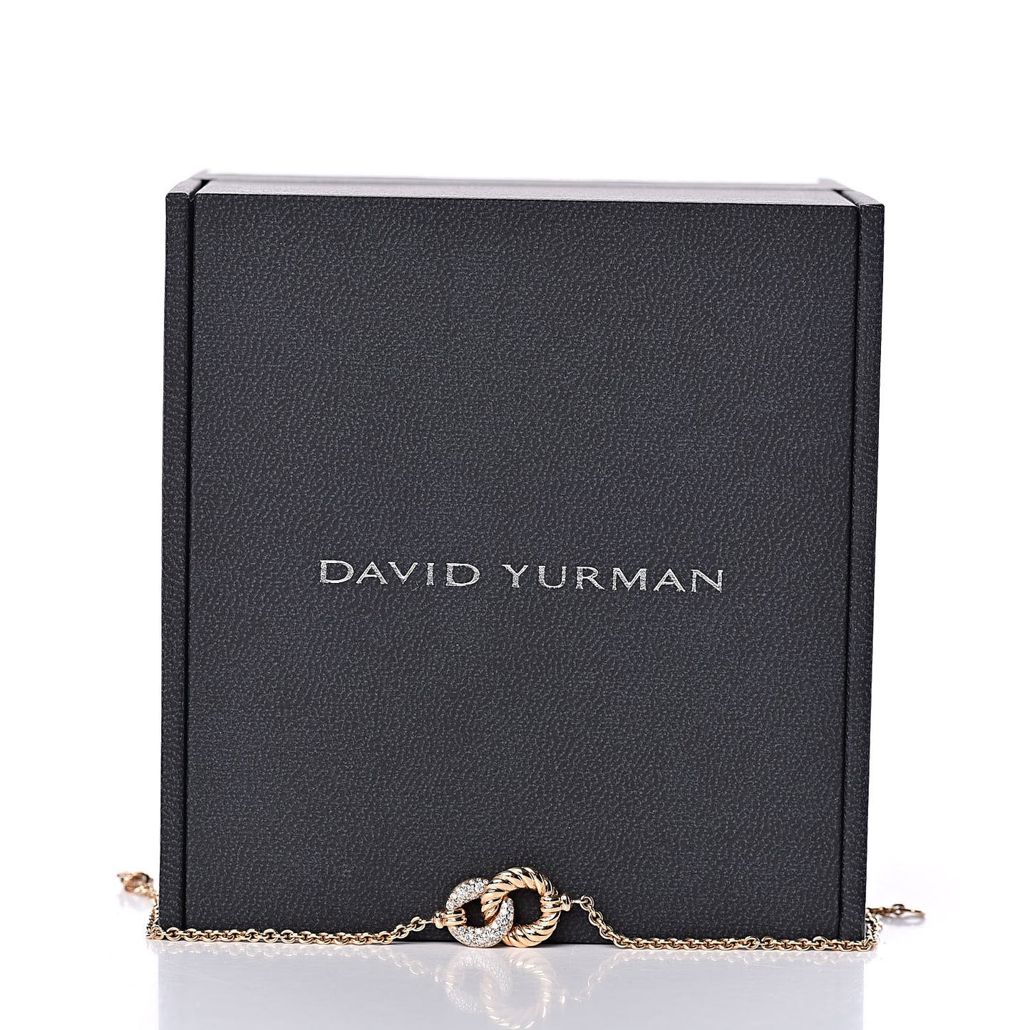 18K Rose Gold Diamond Belmont Single Station Bracelet