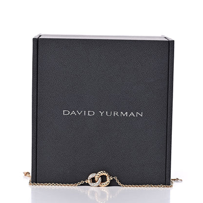David Yurman 18K Rose Gold Diamond Belmont Single Station Bracelet 6 of 6