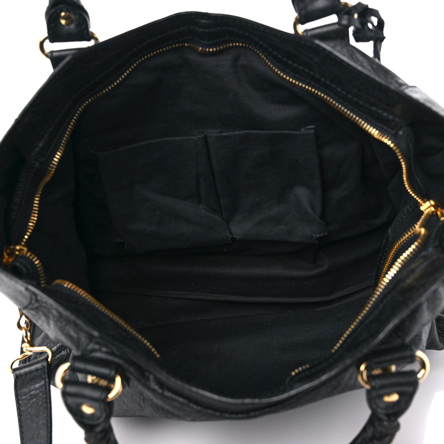 Agneau Giant 12 Gold Hardware City Black