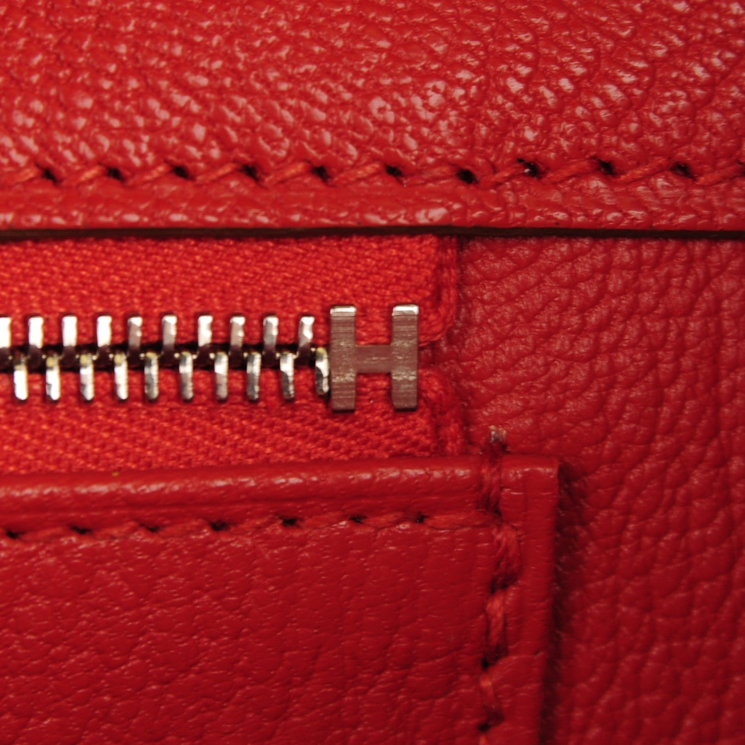 Hermes Taurillon Clemence Swift Tri-Color Birkin 35 Sanguine Gris Tourterelle Moutarde 15 of 23