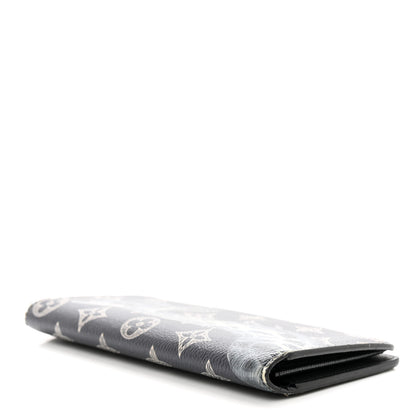 Louis Vuitton Savane Monogram Chapman Giraffe Brazza Wallet Encre 4 of 8