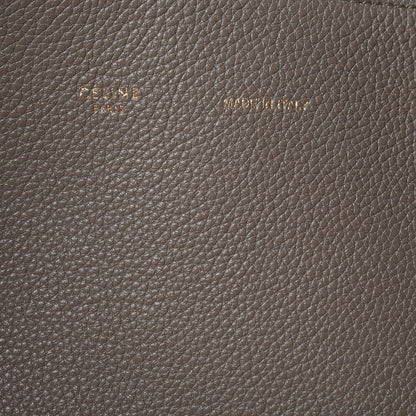 Celine Soft Grained Calfskin Small Belt Cabas Phantom Taupe 6 of 10