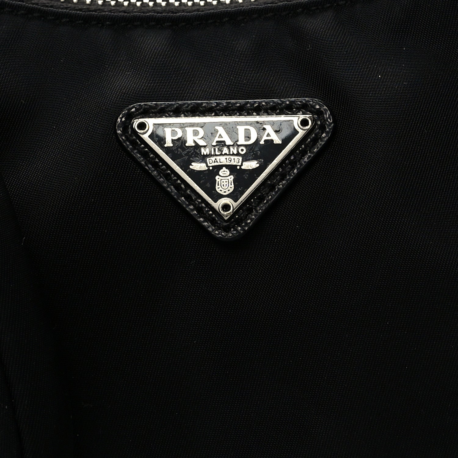 Prada Nylon Re-Edition 2005 Shoulder Bag Black 7 of 11