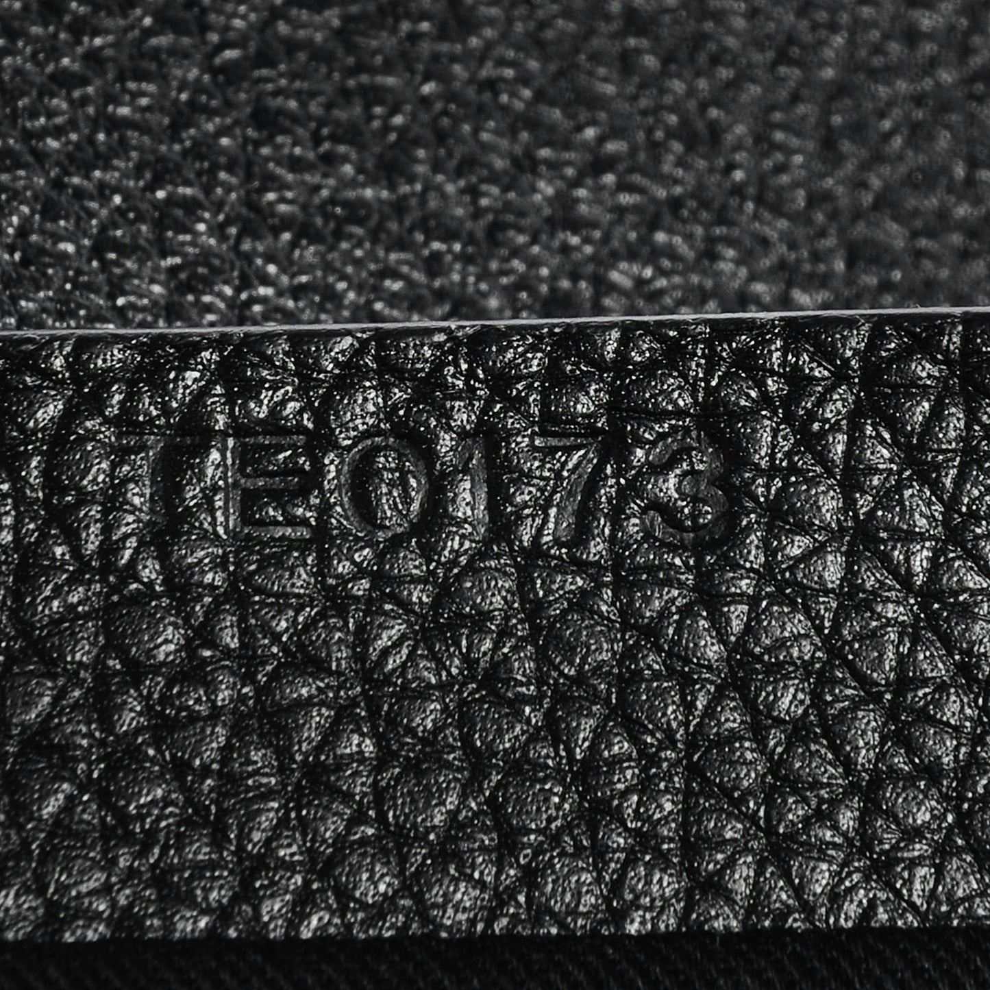 Grained Calfskin Small Antigona Envelope Clutch Black