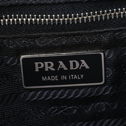 Prada Goatskin Bowling Bag Black 5 of 9