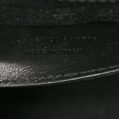 Saint Laurent Grain De Poudre Matelasse Chevron Medium Monogram Satchel Black 7 of 7