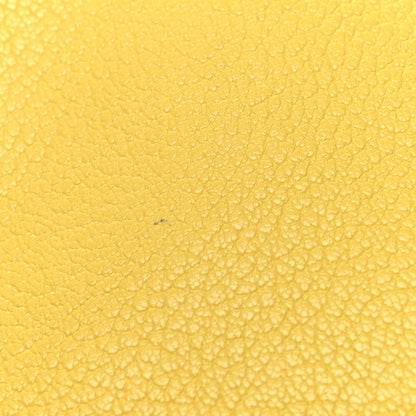 Miu Miu Goatskin Madras Forever Envelope Chain Pouch Yellow 9 of 10