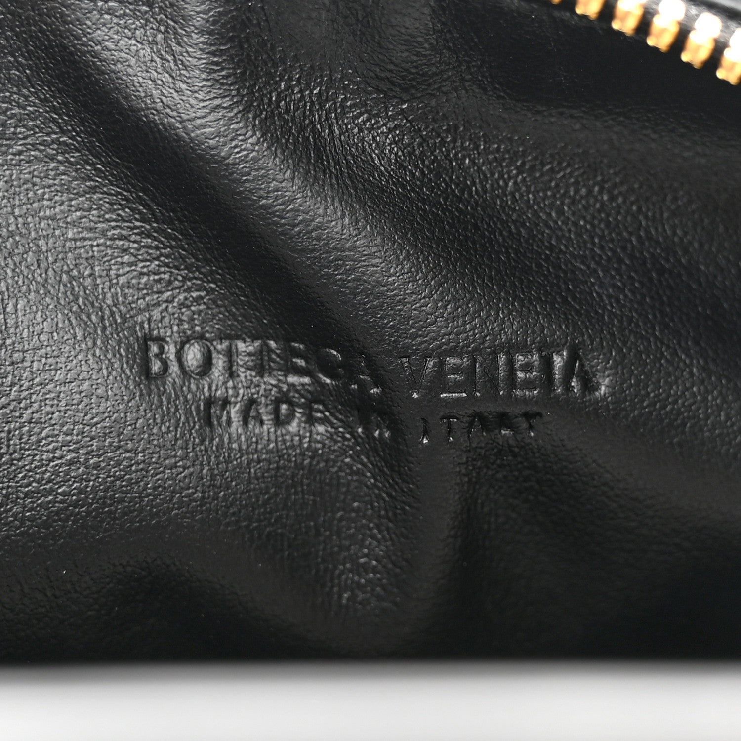 Bottega Veneta Calfskin Nappa Intrecciato Mini Wallace Black 6 of 10