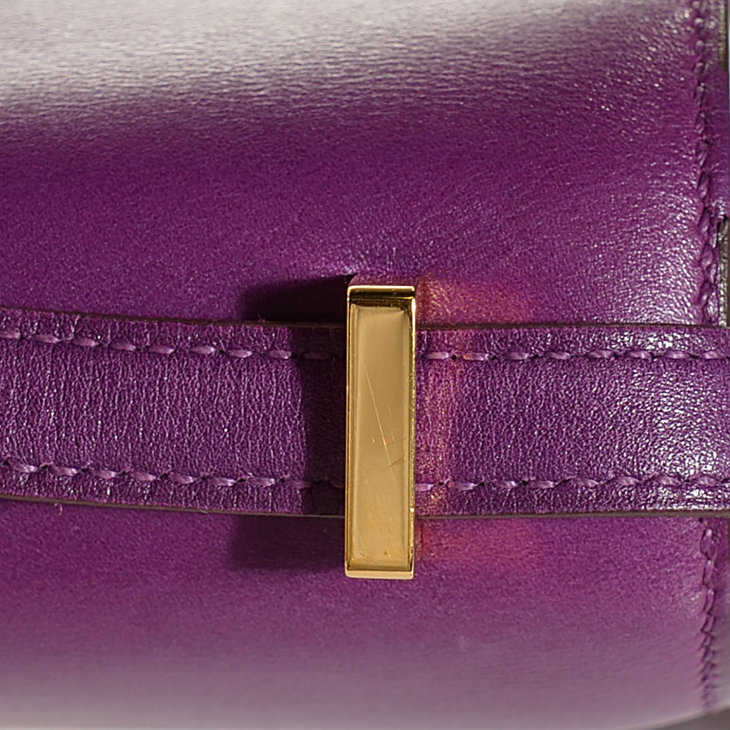 Hermes Tadelakt Constance 18 Violet 12 of 12