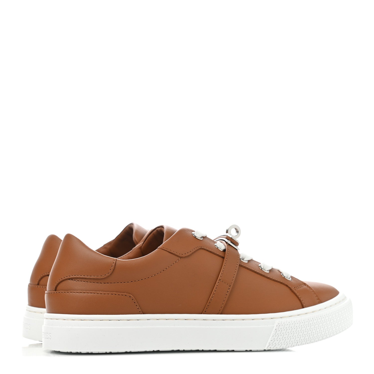 Hermes Calfskin Day Sneakers 36 Gold 3 of 5