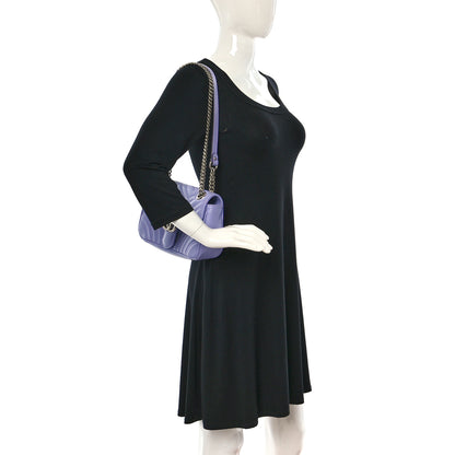 Gucci Calfskin Matelasse Small GG Marmont Shoulder Bag Lapis 2 of 11