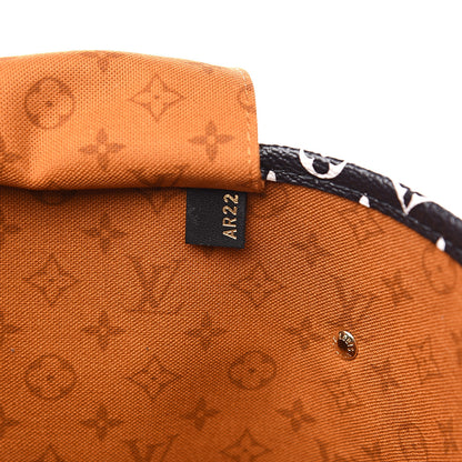 Louis Vuitton Monogram Giant Crafty Neverfull MM Creme Caramel 6 of 8
