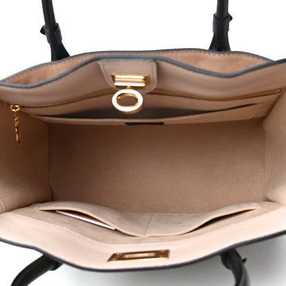 Louis Vuitton Calfskin Monogram On My Side MM Laurier Green Toffee Latte Beige 4 of 4