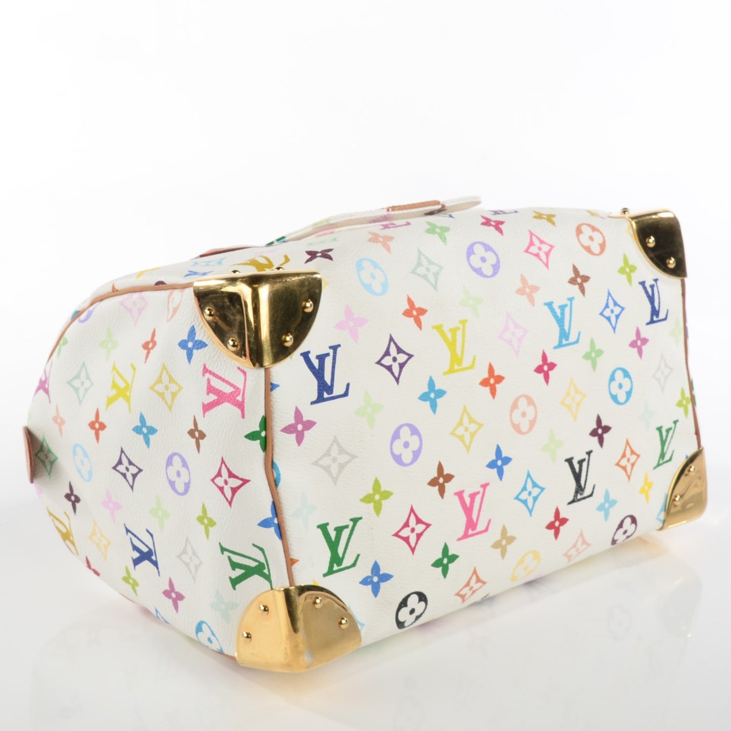 Monogram Multicolor Speedy 30 White