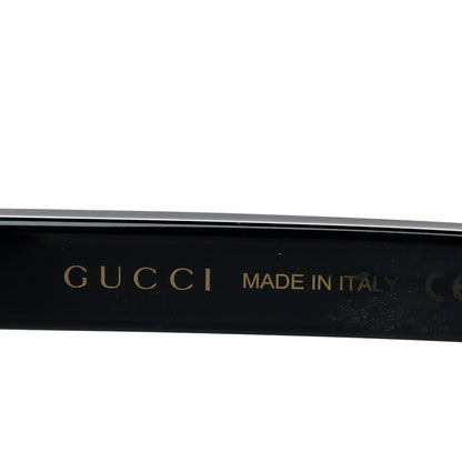 Gucci Crystal Square Frame GG Sunglasses GG0418S Black 5 of 7